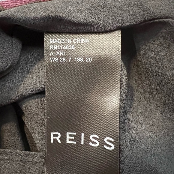 Reiss Alani Pleated Mini Skirt Size 12 - Picture 6 of 9